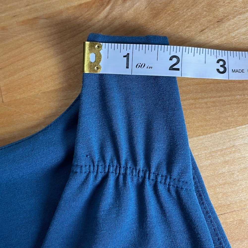 NWOT Eddie Bauer Blue Lily Crossover Midi Travel Dress - Picture 12 of 12
